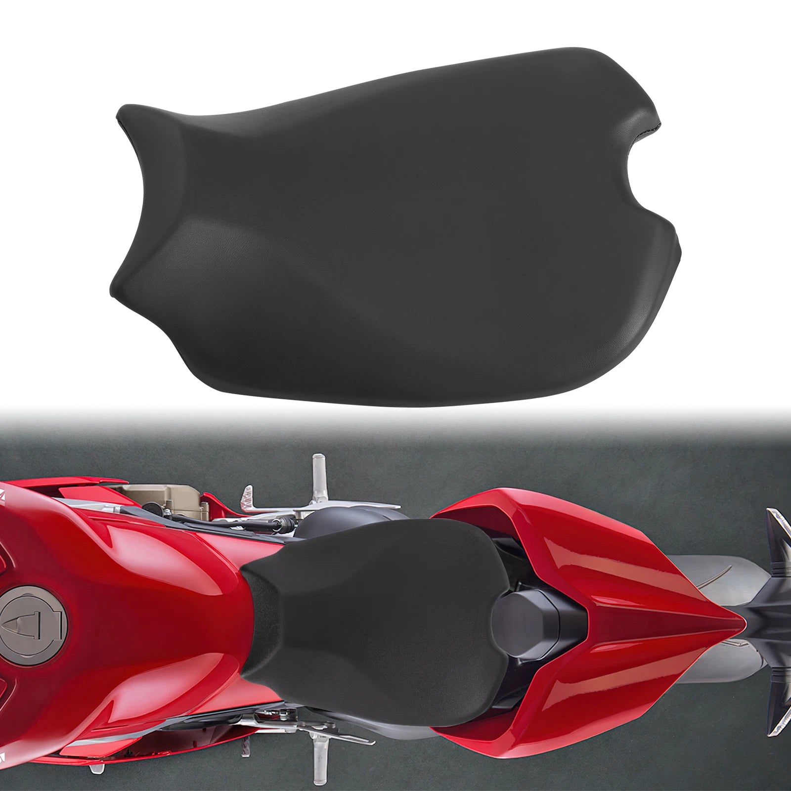 Front Driver Solo Seat for Ducati Panigale V4 V4S V4R (2018–2024)