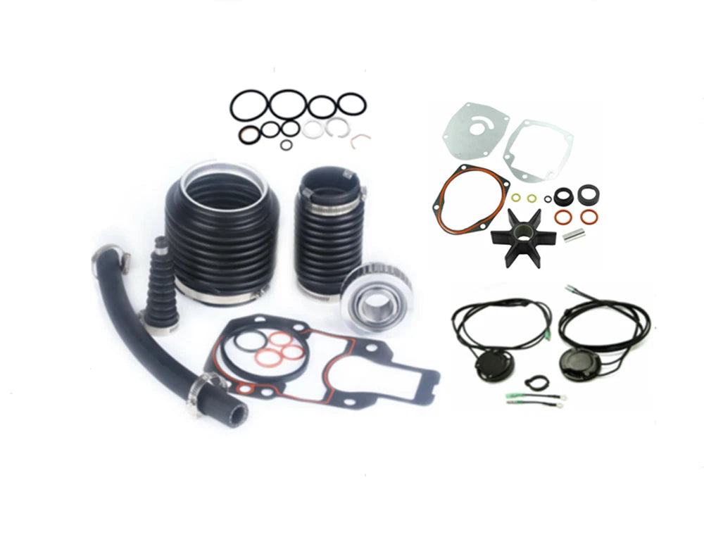 Transom Bellows Repair Reseal Kit for MerCruiser Alpha 1 Gen 2 (30-803099T, 18-8206)