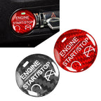Car Engine Start Stop Button Cover Trim for Ford Mustang (2015-2022)