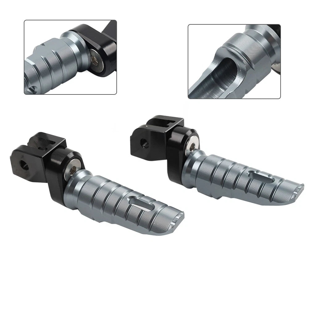 Front Footrests Foot Pegs for Ducati Monster 821 937 950 1100 Scrambler (2014–2023)