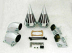 Chrome Spike Air Cleaner Intake Filter for Suzuki Boulevard M109 (B2, T9)
