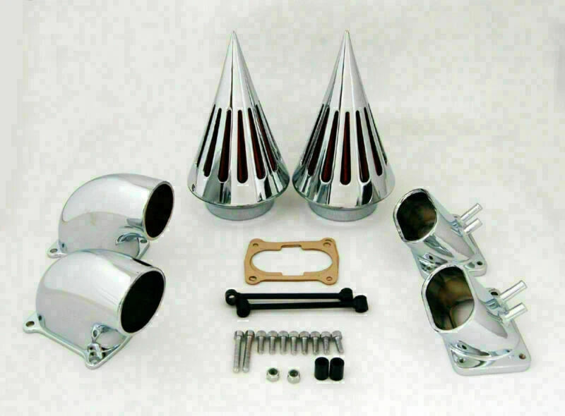 Chrome Spike Air Cleaner Intake Filter for Suzuki Boulevard M109 (B2, T9)