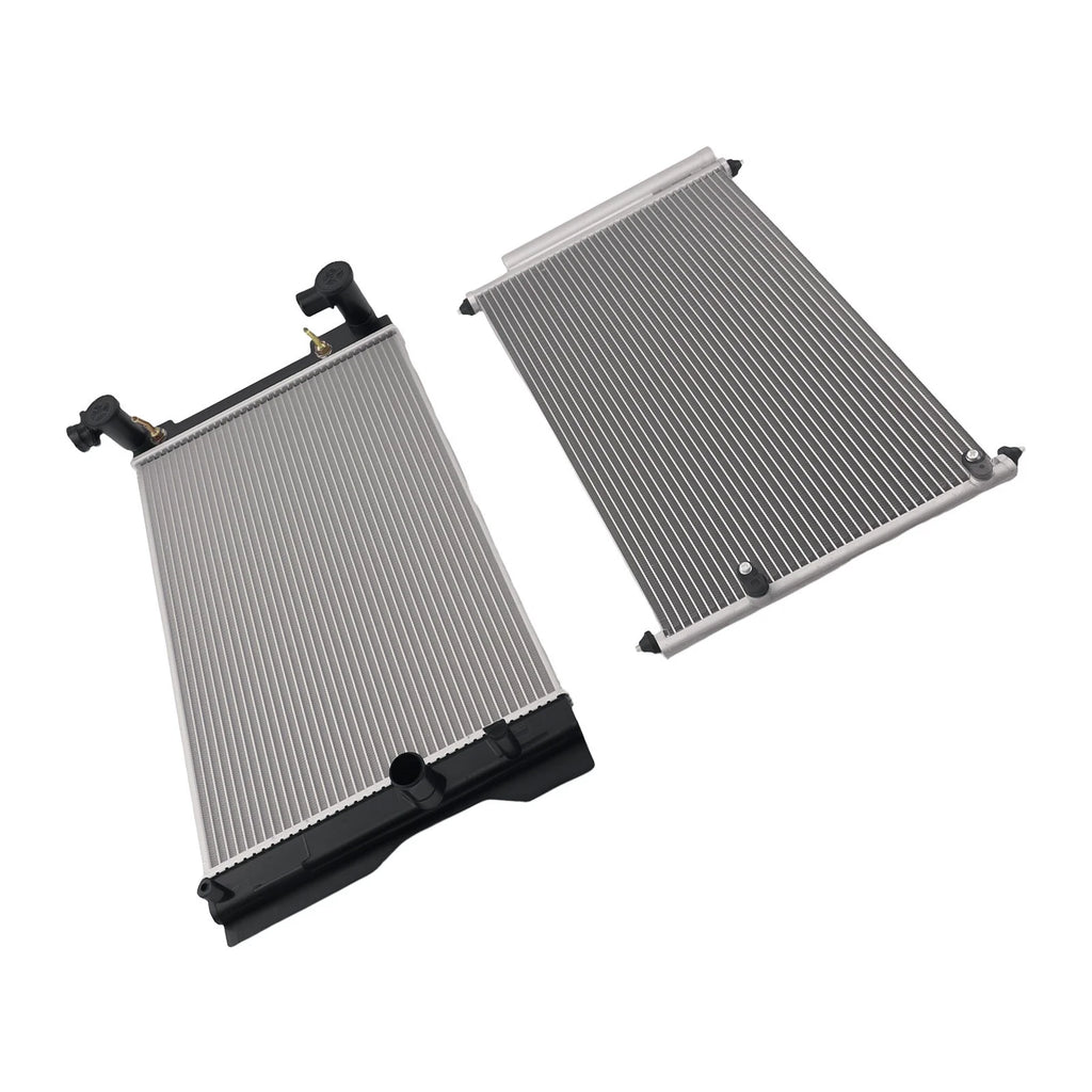 Engine Coolant Radiator & Condenser for Toyota Corolla (2009-2017)