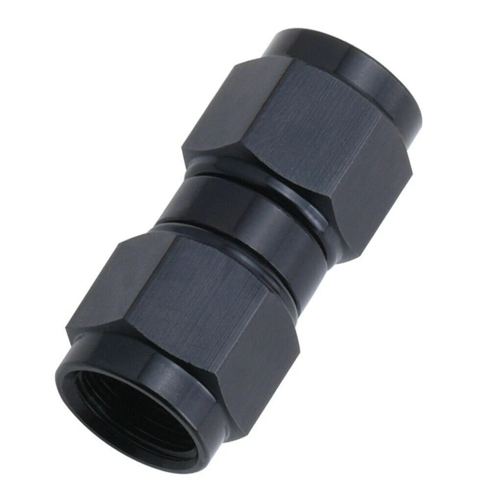 2Pcs Straight Female to Female Swivel Coupler 6AN 8AN 10AN Fitting
