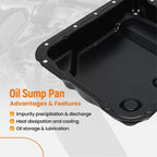Auto Trans Oil Pan for Isuzu 4L60-E (2003–2008) 265-811 Direct Fit Steel