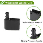 Washer Nozzle with Hose Connector for Mercedes-Benz (No.2E1955985)