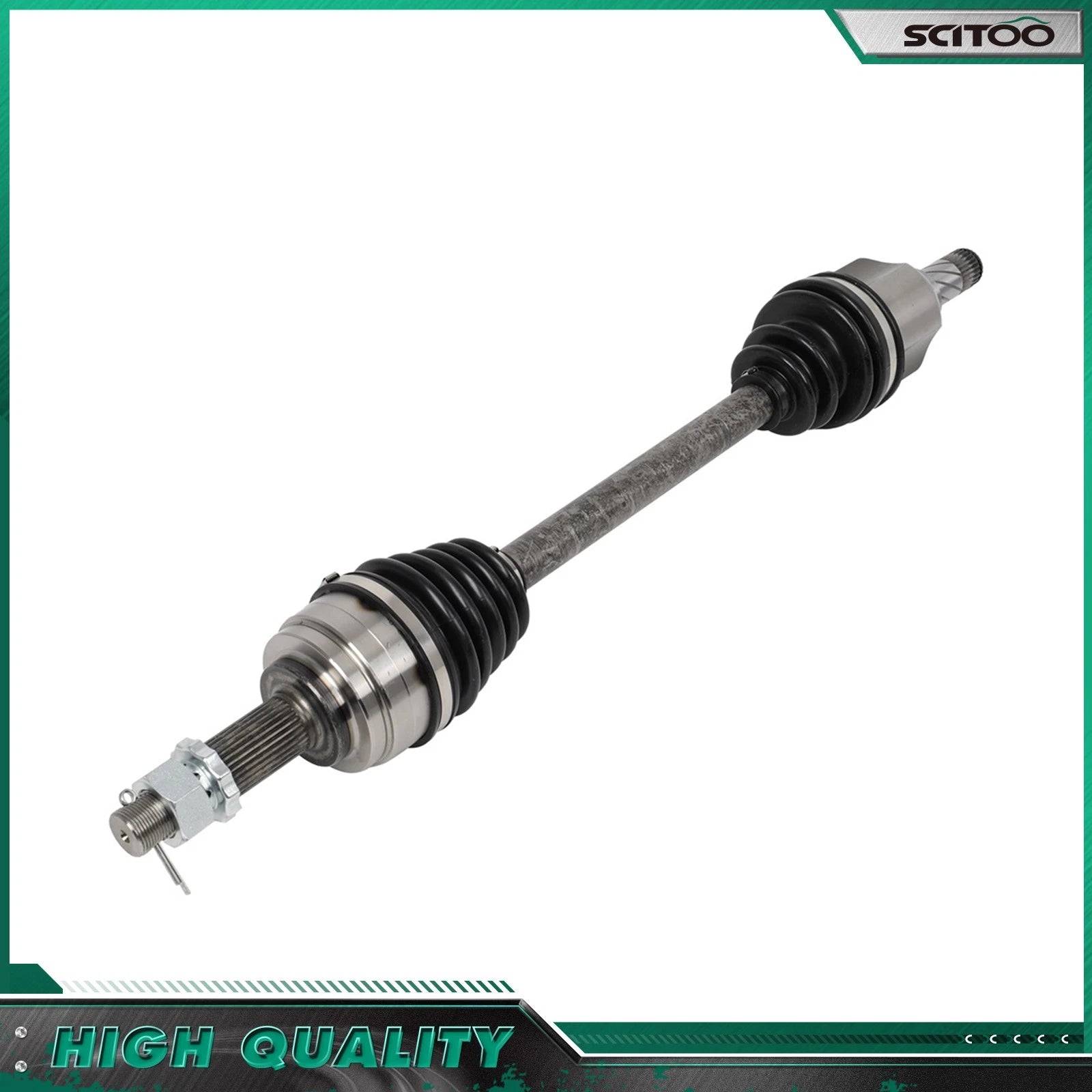 CV Axle Assembly for Nissan Sentra L4 1.8L (2013–2018) Front Left