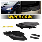 Front Wiper Windshield Side Cowl Extension Cover Trim for Toyota Prius (2010–2015)