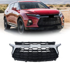Front Bumper Upper Grille Assembly for Chevrolet Blazer (2023–2024) Black