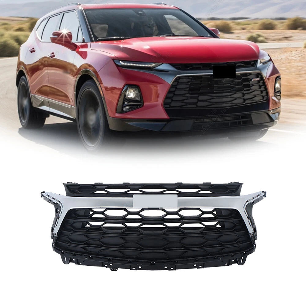 Front Bumper Upper Grille Assembly for Chevrolet Blazer (2023–2024) Black
