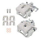 Set of 2 Disc Brake Calipers w/Bracket for Hyundai Veloster Elantra GT (2013–2014)