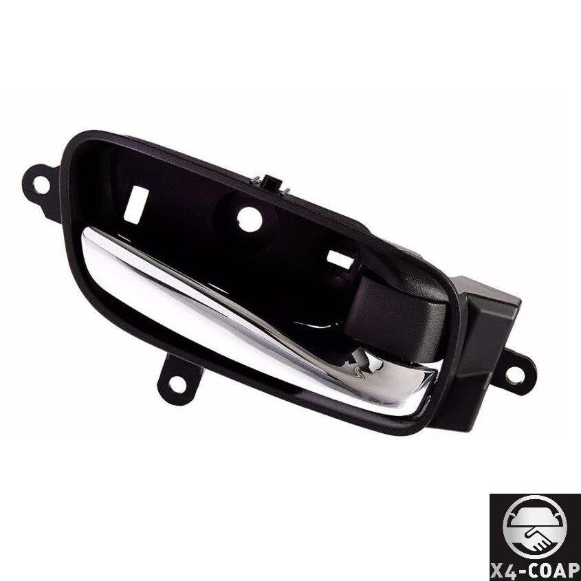 Chrome/Black Interior Door Handle Set for Altima Pathfinder (2013–2018)