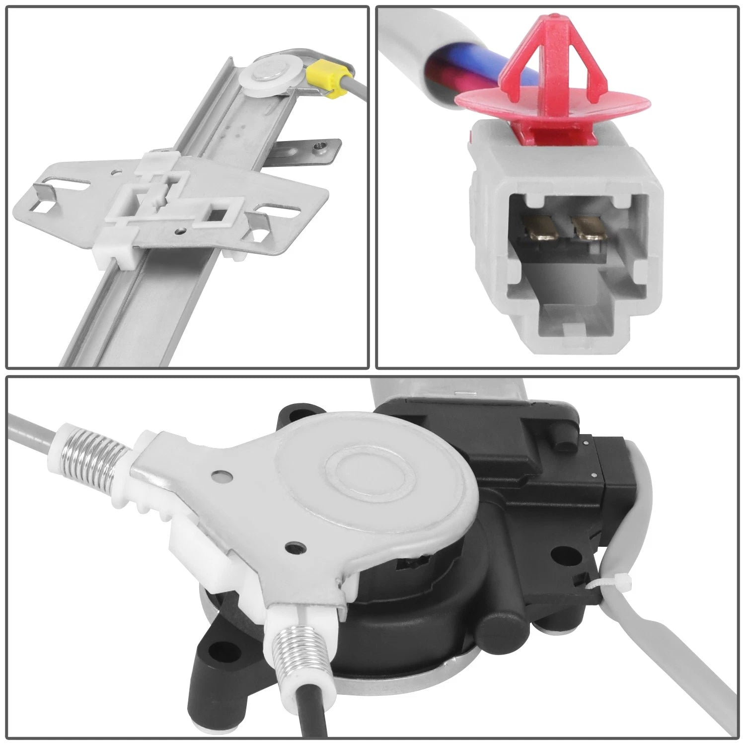 Electric Front Right Window Regulator w/ Motor for Honda Pilot (2003–2008)
