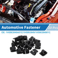 Set of 20 Heat Insulation Holder Clip Fasteners No.1H5863849A01C for Audi A6 (1998–2004)