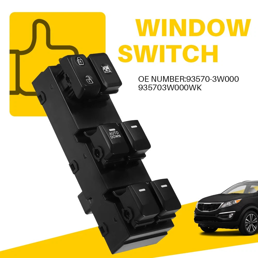 Master Power Window Switch for Kia Sportage (2011–2016)