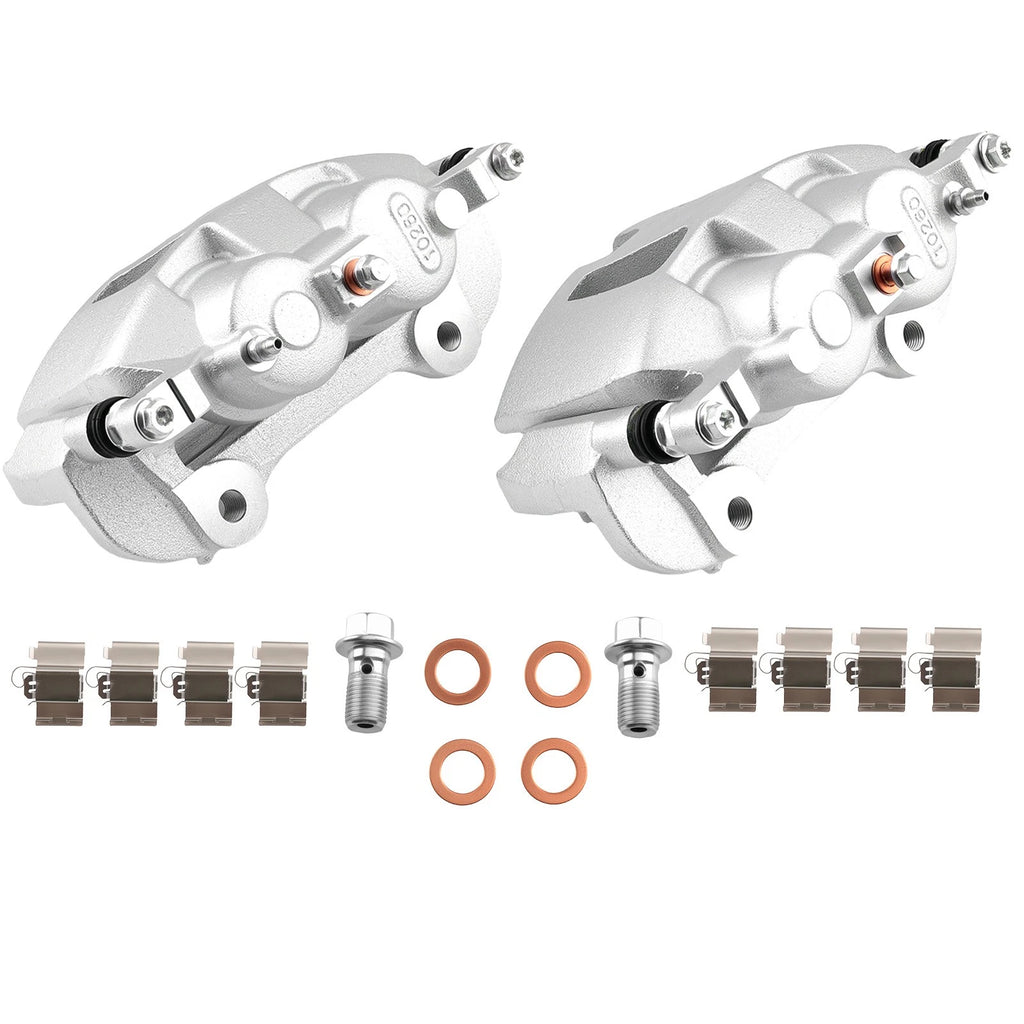 Front Brake Caliper Pair for Chrysler Pacifica (2017–2020) / RAM CV (2013–2015) 18-B5403