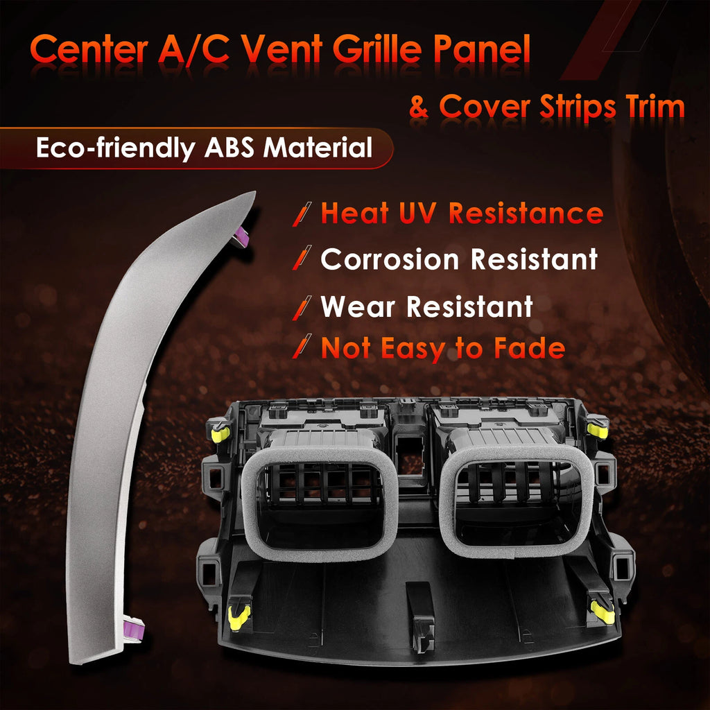 AC Dash Air Vent Trim Panel Cover for Toyota Corolla (2008-2013)
