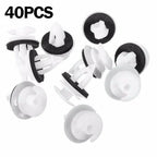 40x Door Panel Clips W/Seal Ring for E30 E34 E36 E38 E46 M3 M5 Z3
