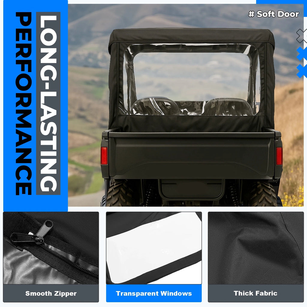 Soft Doors Cab Enclosure for Cub Cadet Volunteer (2008–2016)
