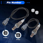 Set of 2 Upstream Downstream Oxygen Sensors for Toyota Camry (2003–2011)