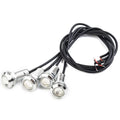 4X Blue LED Underwater Boat Lights for Spreader Transom (Waterproof)