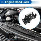 Hood Latch Assembly for BMW X1 Engine Hood Lock