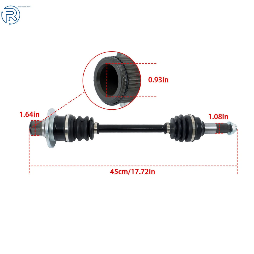 Rear Left CV Axle Drive Shaft for Yamaha Grizzly 660 (2003–2008)