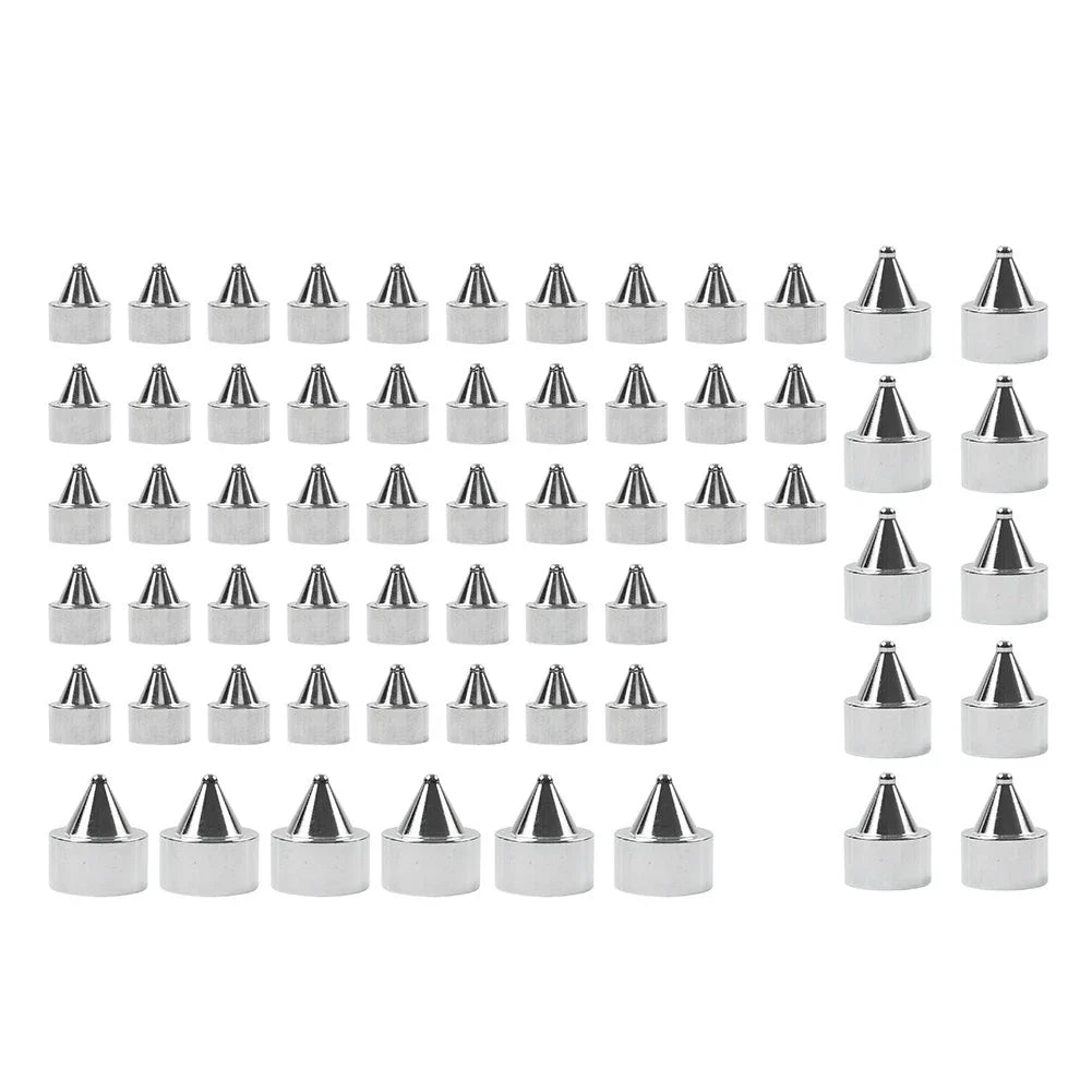 62X Engine Bolt Chrome Cap Kit for Harley Touring Road King Softail Trike (18-24)