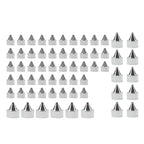 62X Engine Bolt Chrome Cap Kit for Harley Touring Road King Softail Trike (18-24)