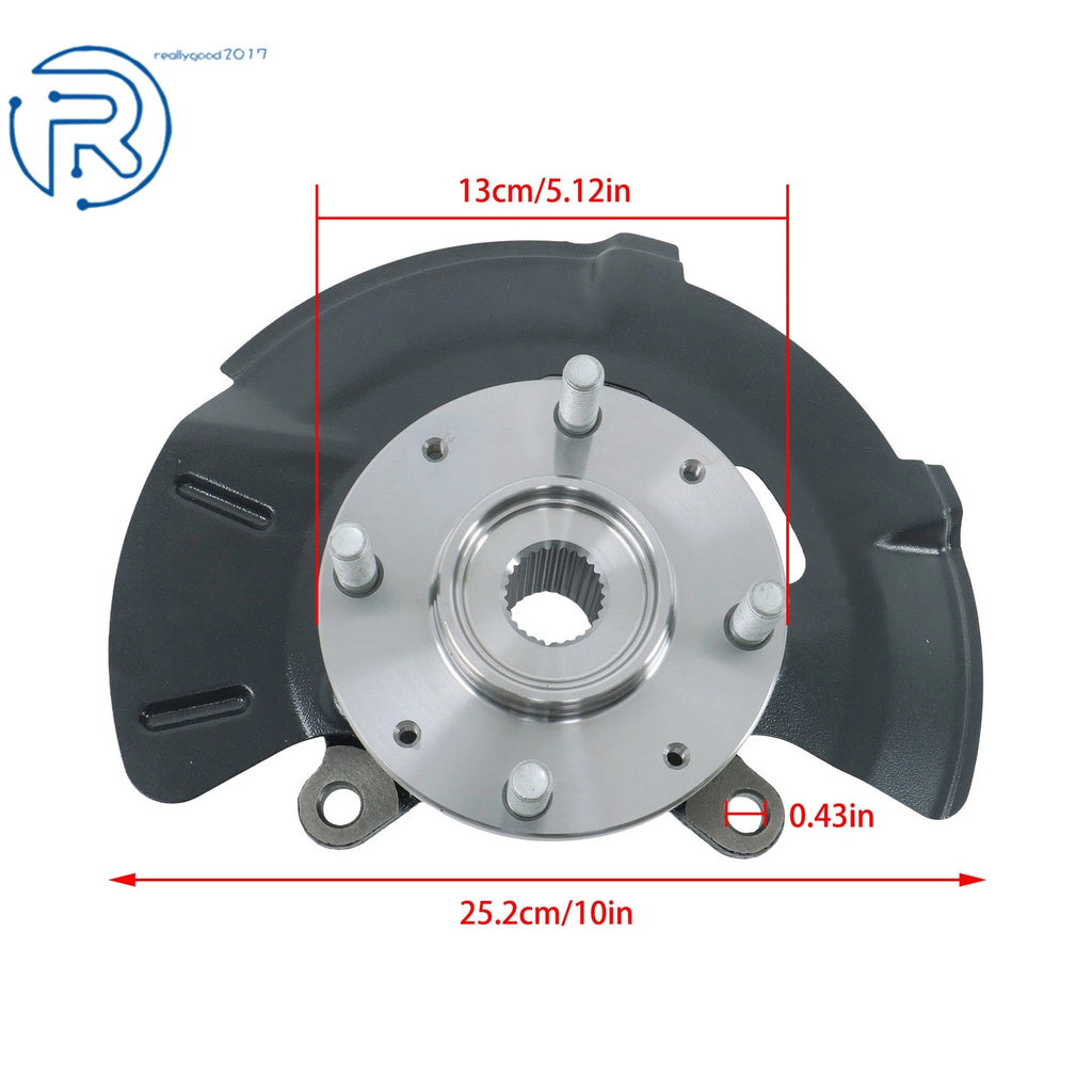 Steering Knuckle Assembly for Hyundai Elantra (2001–2006) 2.0L 4-Wheel ABS