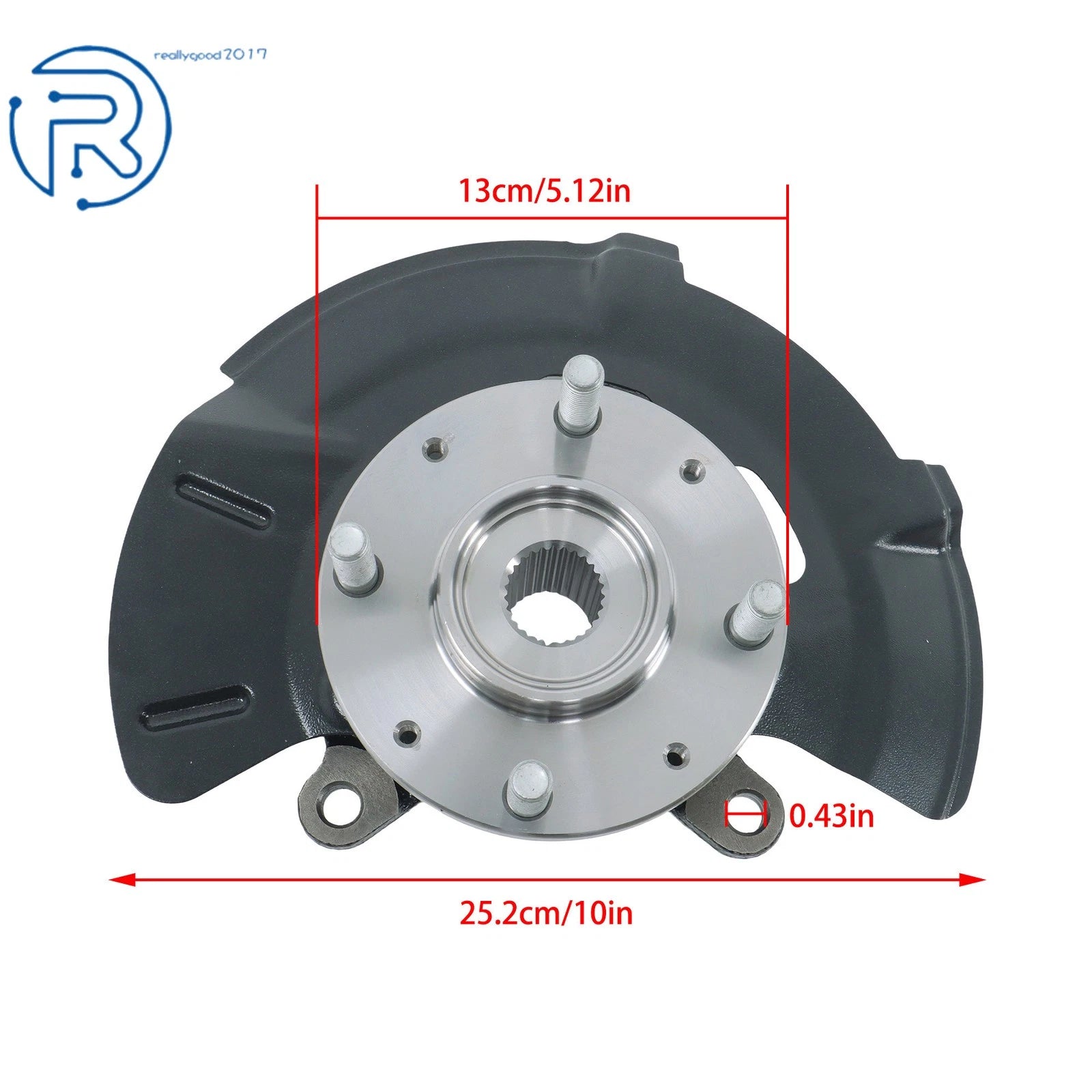 Steering Knuckle Assembly for Hyundai Elantra (2001–2006) 2.0L 4-Wheel ABS
