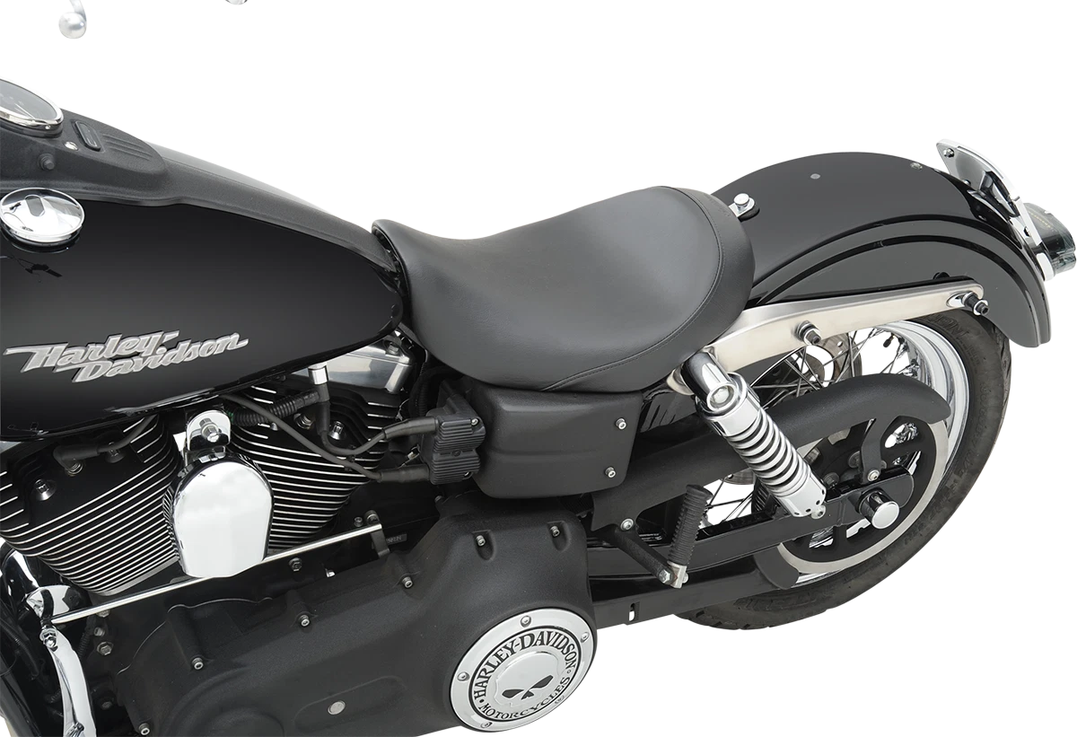 SADDLEMEN S3 Super Slammed Solo Seat for Dyna (2006–2017) 806-04-002D