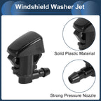 Windshield Washer Nozzle Set with Jet Hose Connector for Ford Edge (2007–2011)
