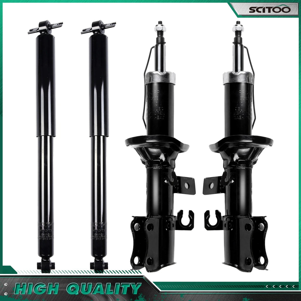Full Set Front Rear Shocks Struts for Kia Rio (2002–2005)