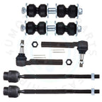 Set of 6 Front Inner Outer Tie Rods for Chevy Malibu (2004–2008)