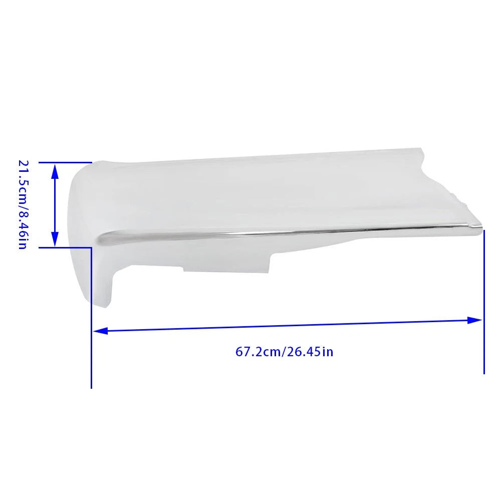Rear Bumper End Set for Ford F-150 (2021–2023) Left Side Chrome