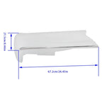 Rear Bumper End Set for Ford F-150 (2021–2023) Left Side Chrome