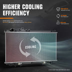 Full Aluminum Core Cooling Radiator for Lexus SC430 (2002–2010) DPI-2575