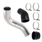 Aluminum3.5" Cold Intercooler Pipe Kit For Dodge Ram 6.7L Cummins Diesel 2019-21