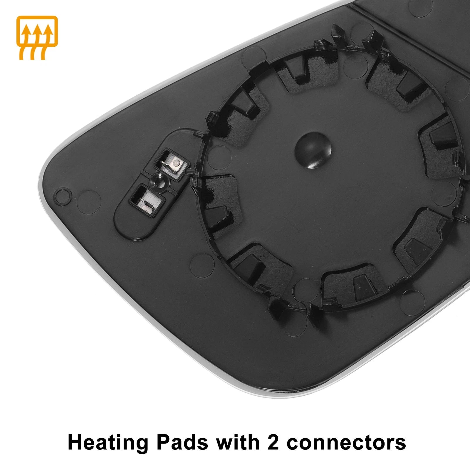 Left Side Heated White Mirror Glass for BMW 2 3 4 5 6 7 Series 