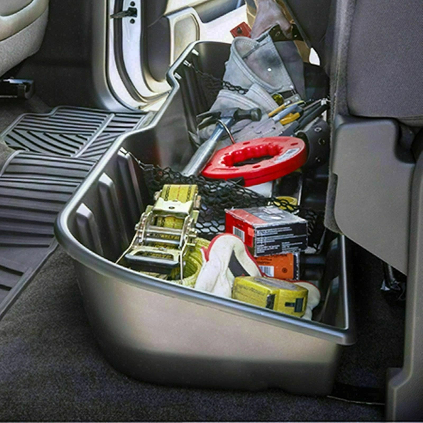 Underseat Storage Box for Chevy Silverado GMC Sierra (2007–2019)