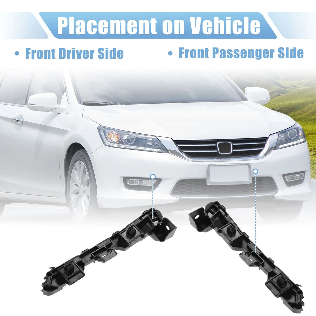 Pair of Bumper Bracket 71193T2AA01/71198T2AA01 for Honda Accord (2013–2017)