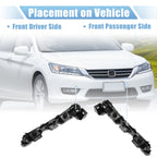 Pair of Bumper Bracket 71193T2AA01/71198T2AA01 for Honda Accord (2013–2017)