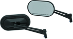 Kuryakyn Heavy Industry Mirrors Black for Harley-Davidson (1737)