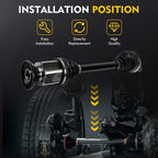 Front CV Axle Shaft Assembly for Volkswagen Tiguan (2018–2021)