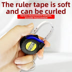 Measuring Gadget Keychain Tape for Auto Use (1M 3FT)