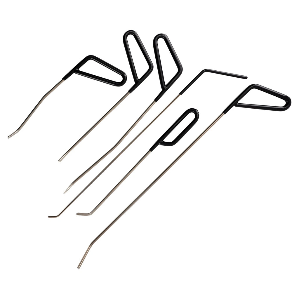 Set of 6 Paintless Dent Repair Rods for Automotive (26-57cm)