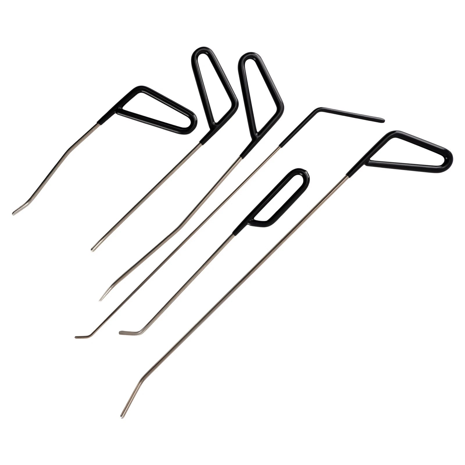 Set of 6 Paintless Dent Repair Rods for Automotive (26-57cm)