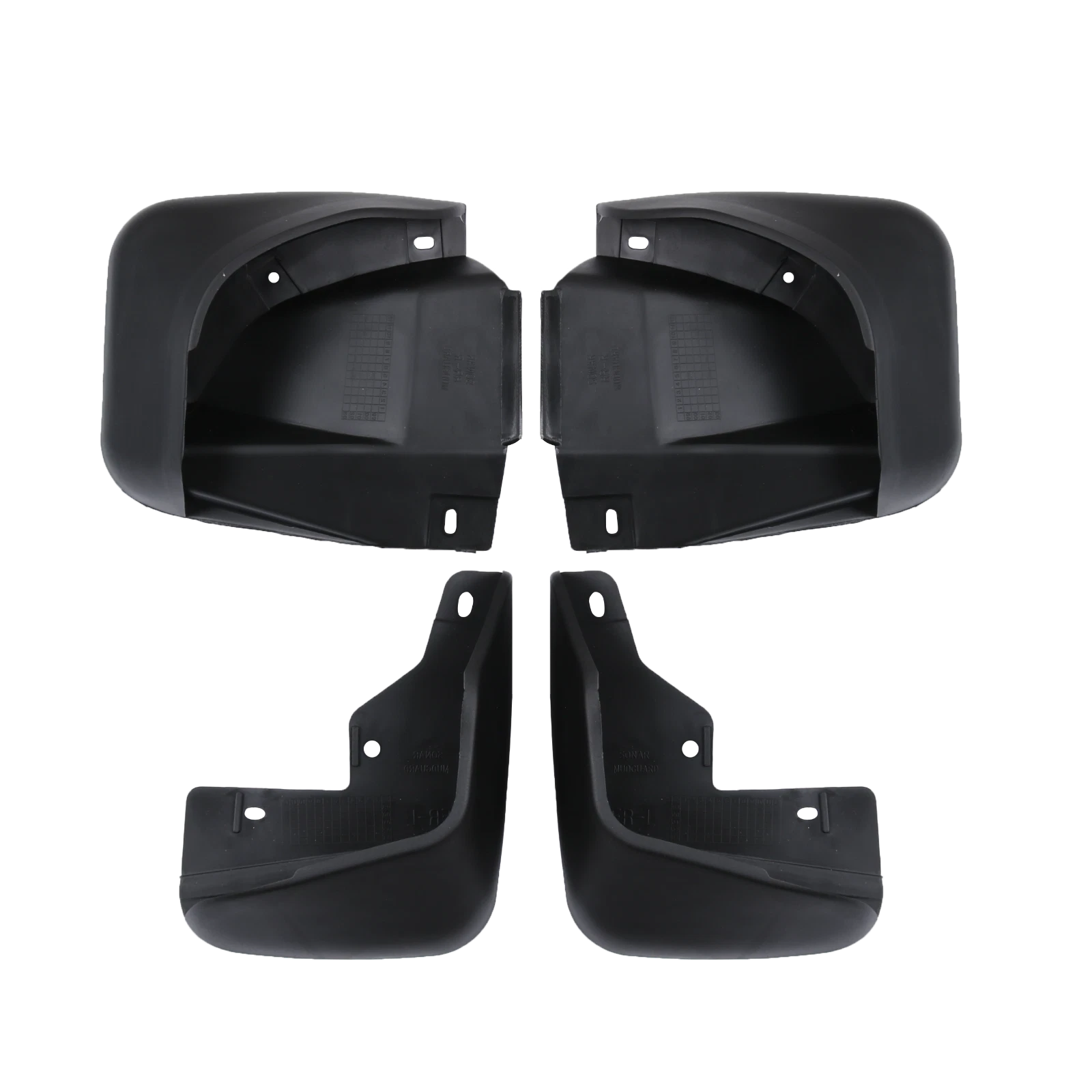 Set of 4 Mud Flaps for Honda Accord Sedan (2003–2007)