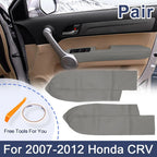 1 Pair Synthetic Leather Armrest Covers for Honda CR-V (2007–2012)